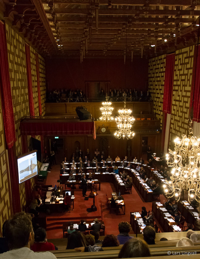 R�dssalen i Stockholms stadshus &copy; Lars Lingvall