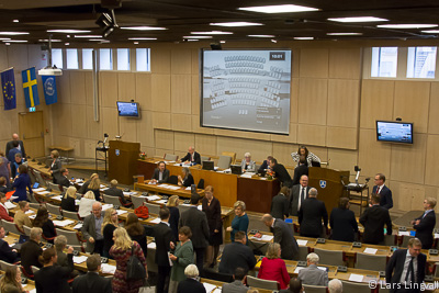 Landstingssalen i Landstingshuset &copy; Lars Lingvall