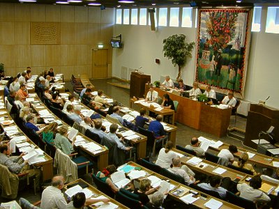 Landstingssalen i Landstingshuset &copy; Lars Lingvall